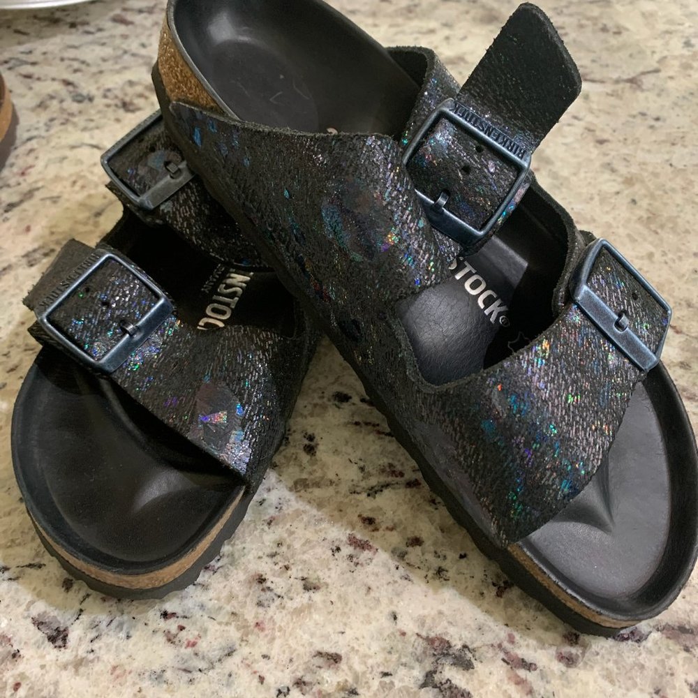Blue (Metallic) size 37 Birkenstock